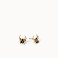 Spider CZ Stud Hypoallergenic Earrings | Rowan