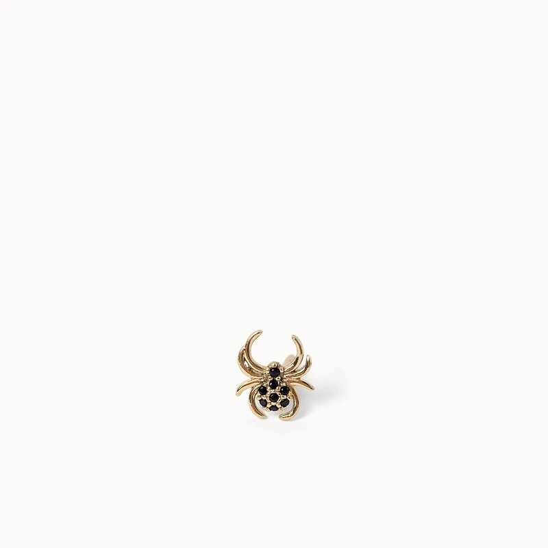 Spider CZ Stud Hypoallergenic Earrings | Rowan