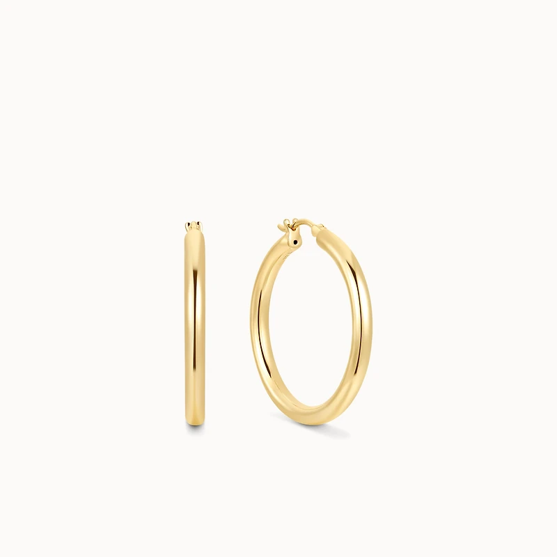 The Classic Hoops Hypoallergenic Earrings | Rowan