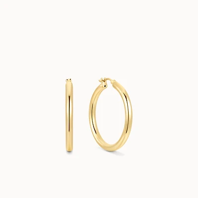 The Classic Hoops Hypoallergenic Earrings | Rowan