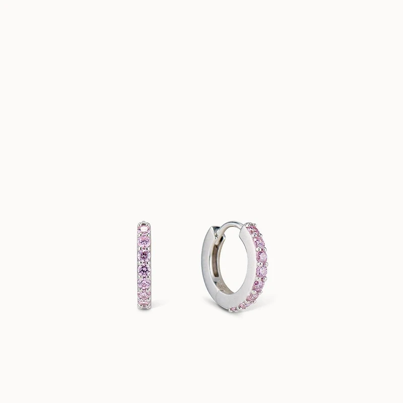 October Birthstone Hoops Hypoallergenic Earrings | Rowan