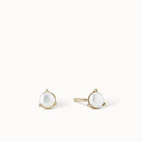 14k Pearl Stud Hypoallergenic Earrings | Rowan