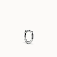 14k Plain Round Hoop 12mm Hypoallergenic Earrings | Rowan