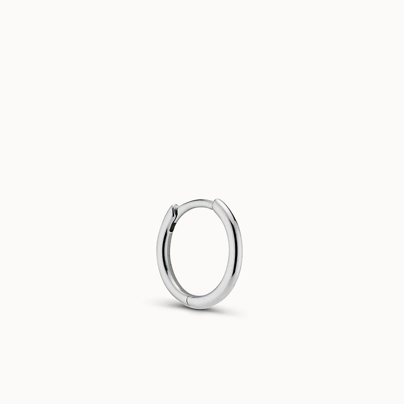 14k Plain Round Hoops 14mm Hypoallergenic Earrings | Rowan