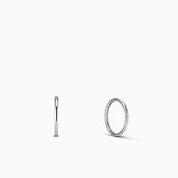 Endless Hoop 12mm Hypoallergenic Earrings | Rowan
