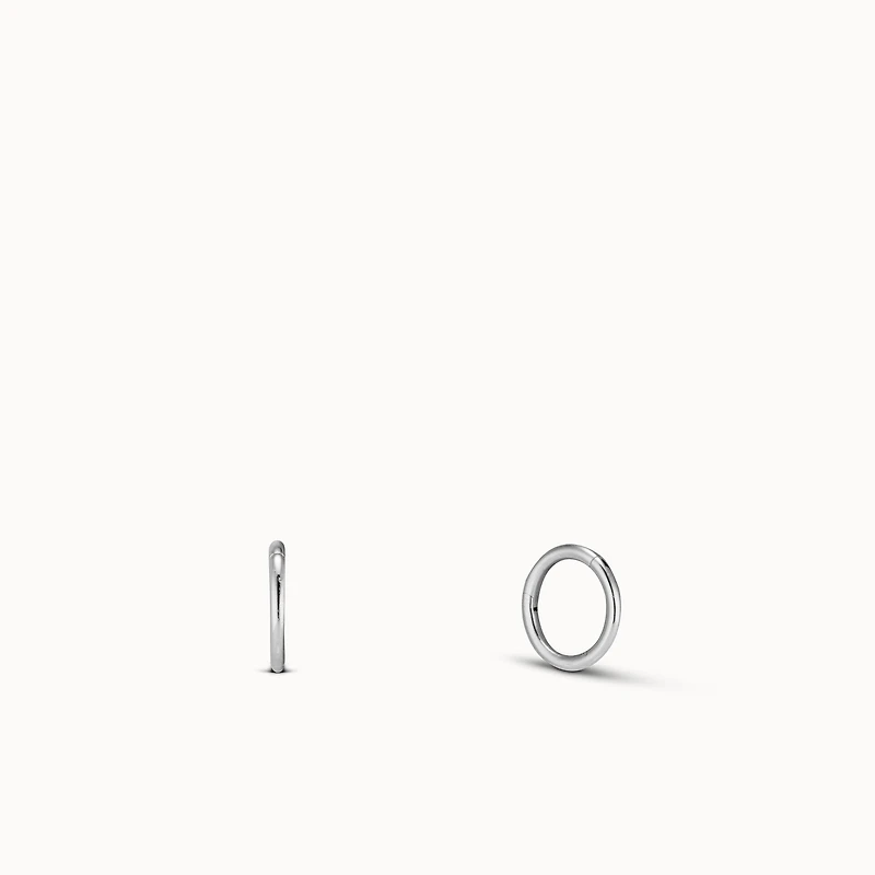 Endless Hoop 8mm Hypoallergenic Earrings | Rowan