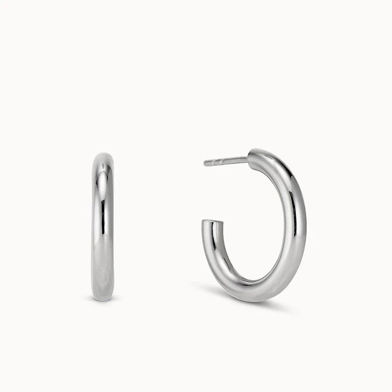 Tube Hoops 20mm Hypoallergenic Earrings | Rowan