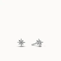 Crystal Starburst Studs Hypoallergenic Earrings | Rowan