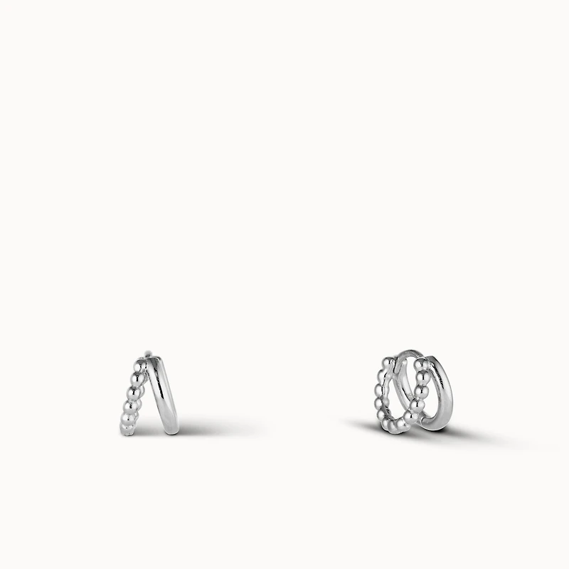 Double Take Hoops Hypoallergenic Earrings | Rowan