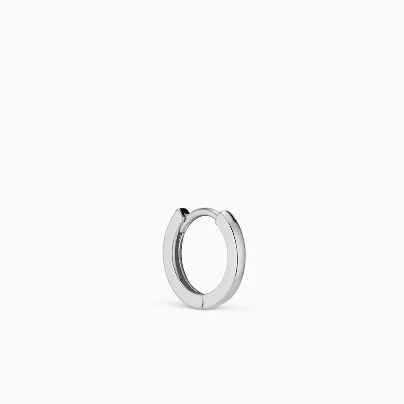 Huggie Plain Hoop Hypoallergenic Earrings | Rowan