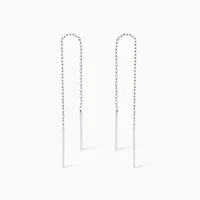 Minimal Threaders Hypoallergenic Earrings | Rowan