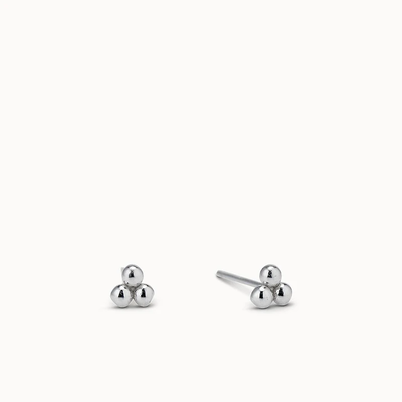 Trinity Balls Studs Hypoallergenic Earrings | Rowan