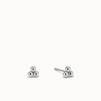 Trinity Balls Studs Hypoallergenic Earrings | Rowan