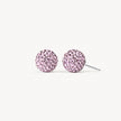 Lilac Sparkle Ball™ Stud Earrings