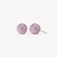 Lilac Sparkle Ball™ Stud Earrings