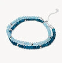 Blue Chalcedony Gemstone Versa Wrap