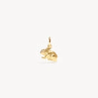 Gold Rabbit Charm