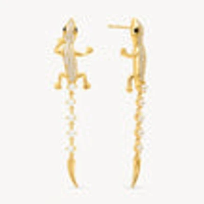 Lizard Statement Earrings