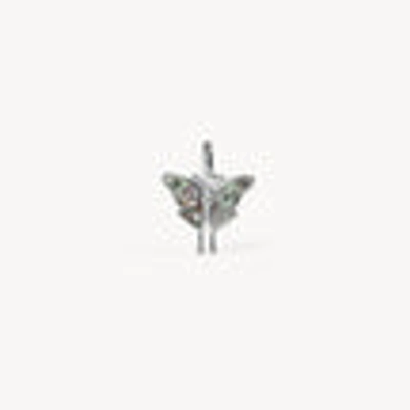 Mother of Pearl Moth Charm