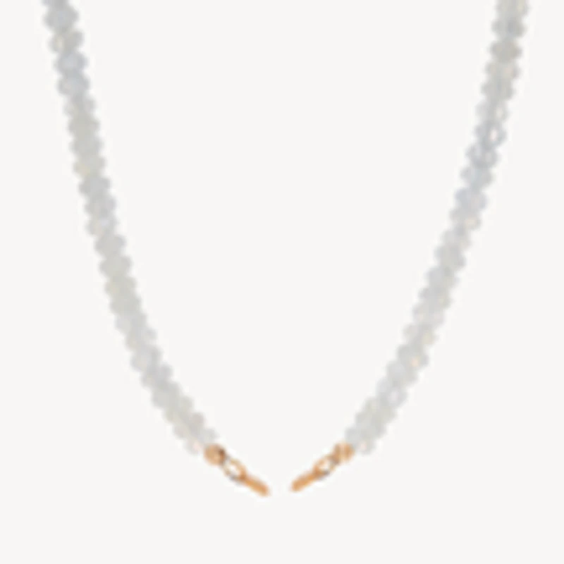 Rainbow Moonstone Charm Necklace Base