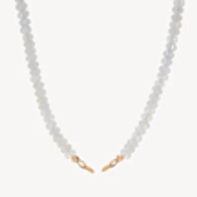 Rainbow Moonstone Charm Necklace Base