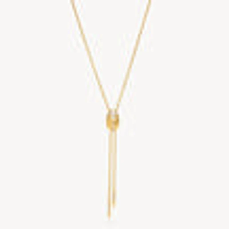 Beetle Bolo Tie Necklace