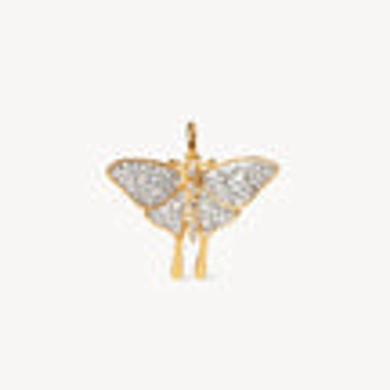 Sparkle Moth Charm