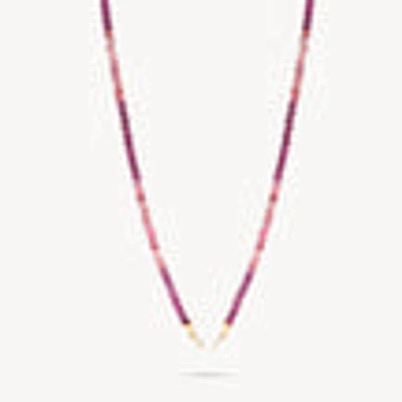 Warm Gradient Charm Necklace Base