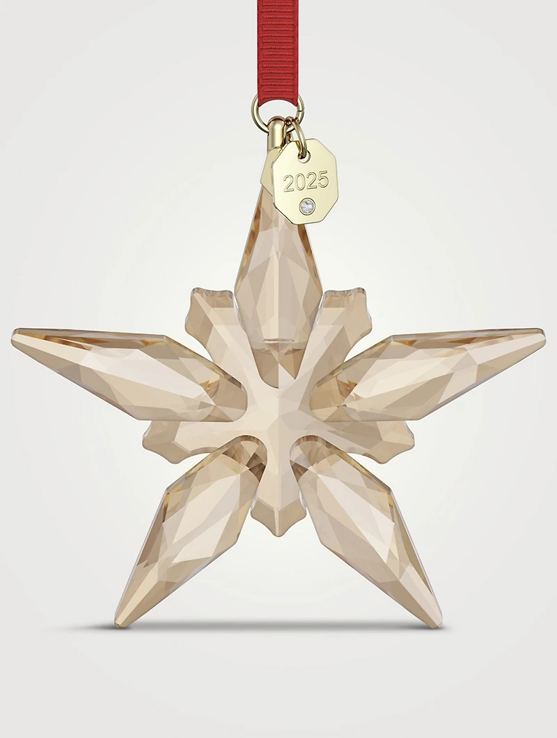 Annual Edition 2025 Festive Crystal Ornament