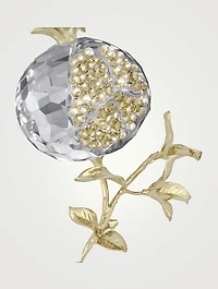 Holiday Magic Pomegranate Crystal Figurine