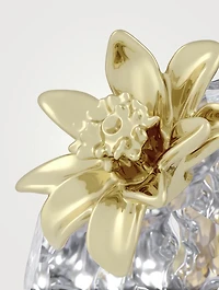 Holiday Magic Pomegranate Crystal Figurine