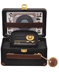 OTR Metal Portable FM Radio & Bluetooth Speaker