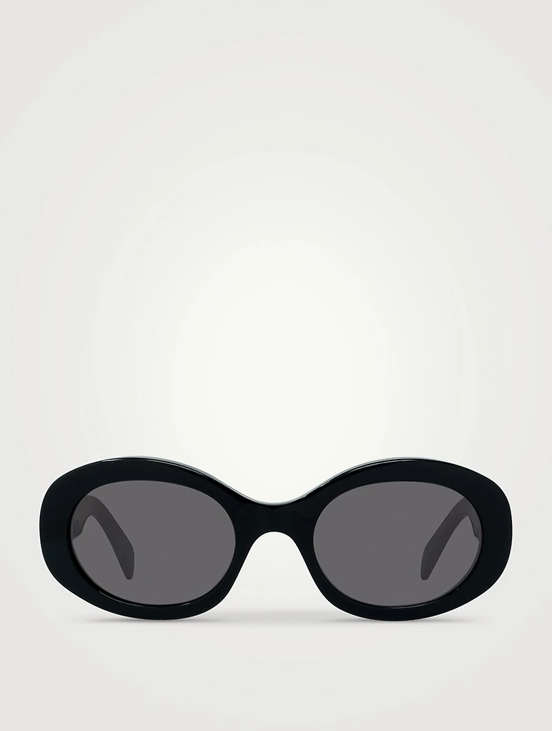 Triomphe Oval Sunglasses