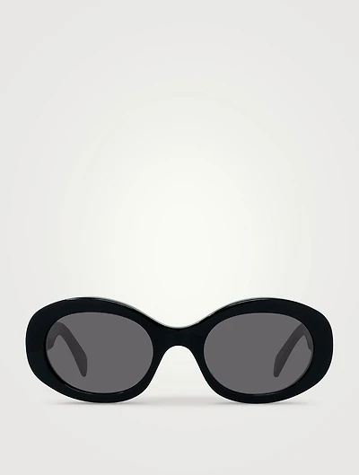 Triomphe Oval Sunglasses