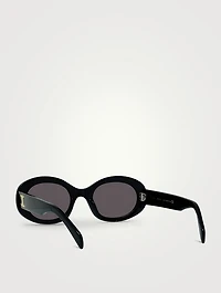 Triomphe Oval Sunglasses
