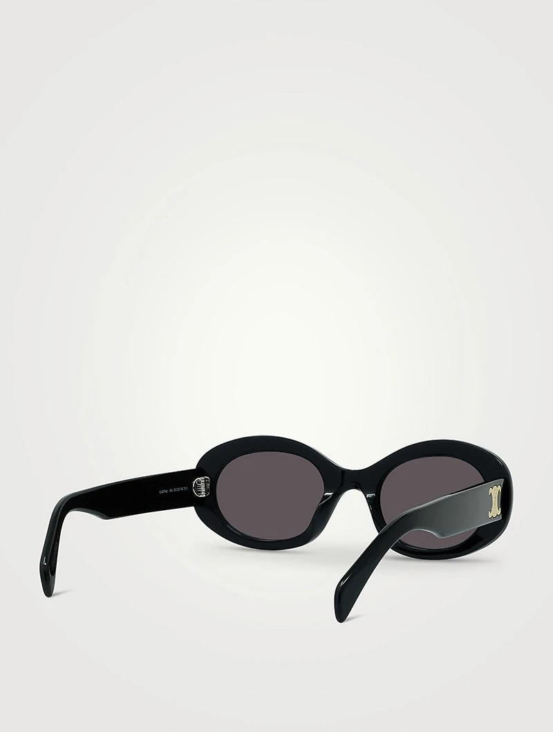 Triomphe Oval Sunglasses