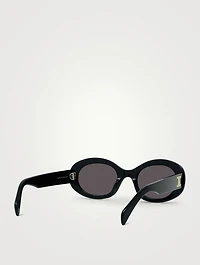 Triomphe Oval Sunglasses