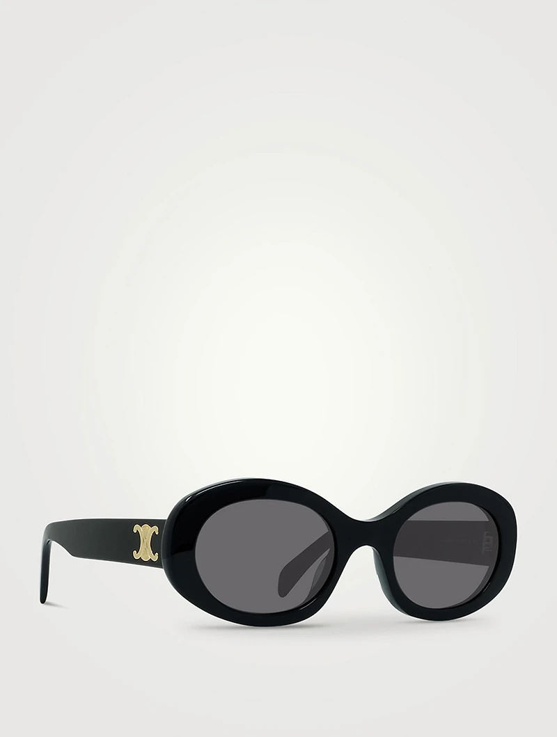 Triomphe Oval Sunglasses