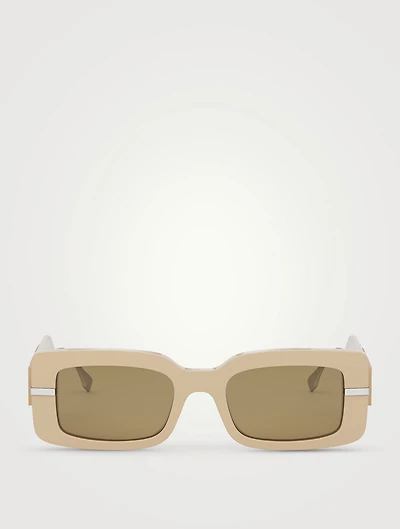 Fendigraphy Rectangular Sunglasses