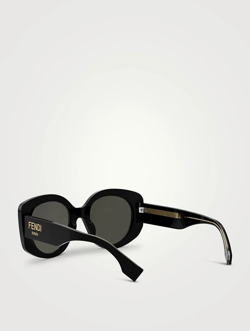 Fendi Roma Round Sunglasses