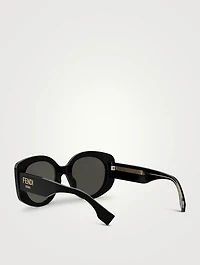 Fendi Roma Round Sunglasses