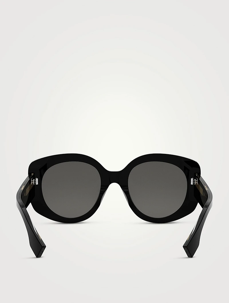 Fendi Roma Round Sunglasses