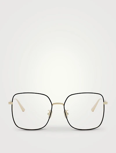 GemDiorO SU Square Eyeglasses