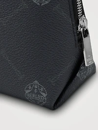 BERLUTI Canvas And Leather Pouch