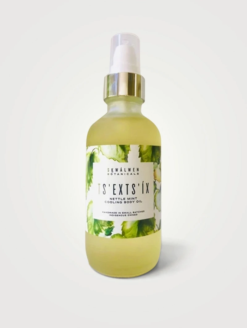 Ts'exts'Ix Nettle Mint Cooling Body Oil