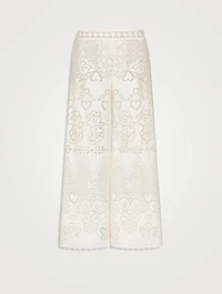 Hearts Blanket Lace Culottes
