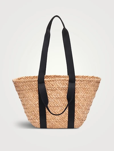 Selma Woven Seagrass Tote Bag