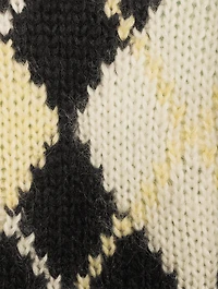 Simones Argyle Sweater Vest
