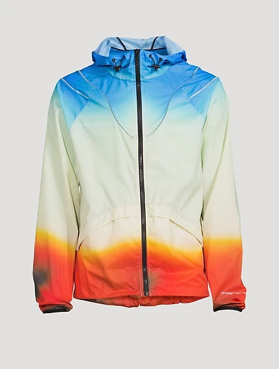ATHL Printed Jacket With Hood