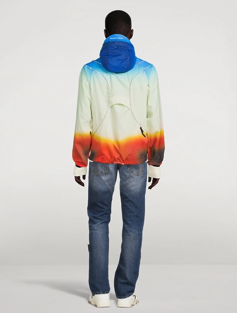 ATHL Printed Jacket With Hood